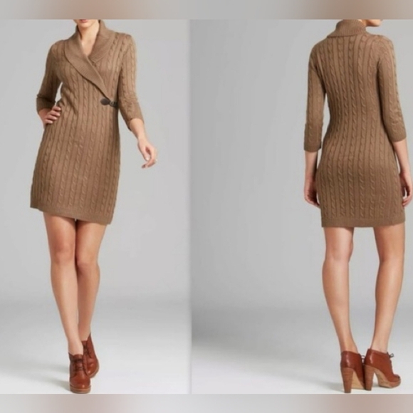 Calvin Klein Dresses & Skirts - Calvin Klein NWOT Cable Knit Sweater Dress